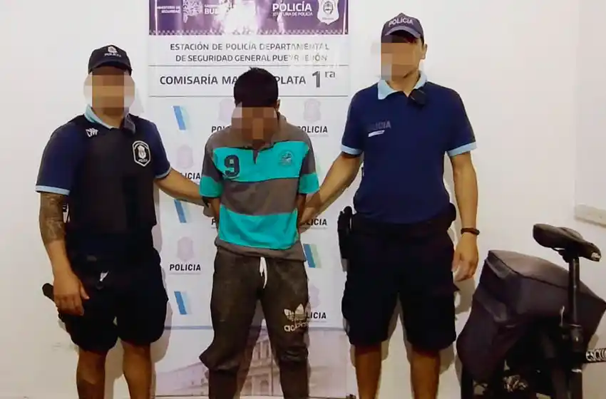 Con inhibidor y destornillador robaron una moto en Peatonal y San Luis