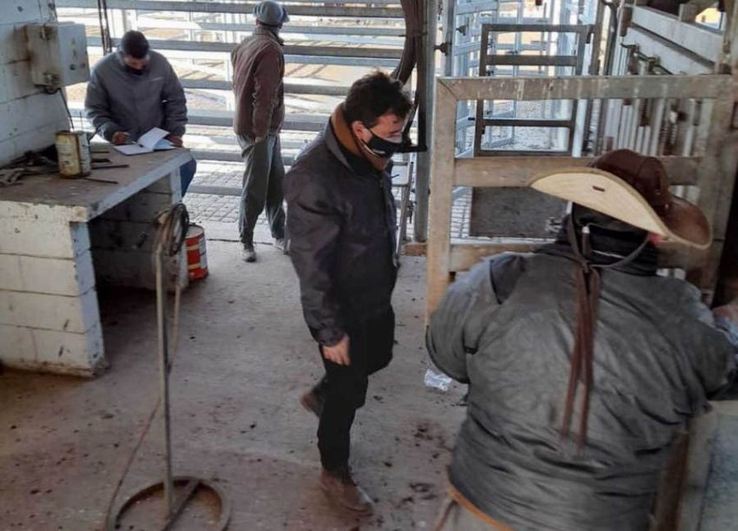 Inspeccionan a un establecimiento ganadero y el frigorífico municipal en El Colorado