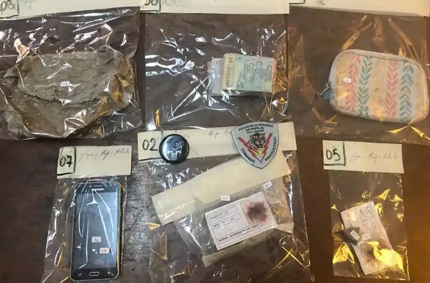 Desafió a la policía y quedó detenido: lo atraparon en una vivienda de pasillos con droga
