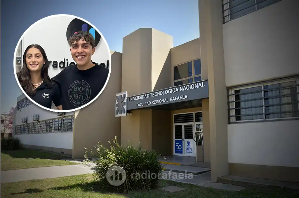 Santago Pinotti y Florencia Tellini- Parte del equipo Organizador LIDERA