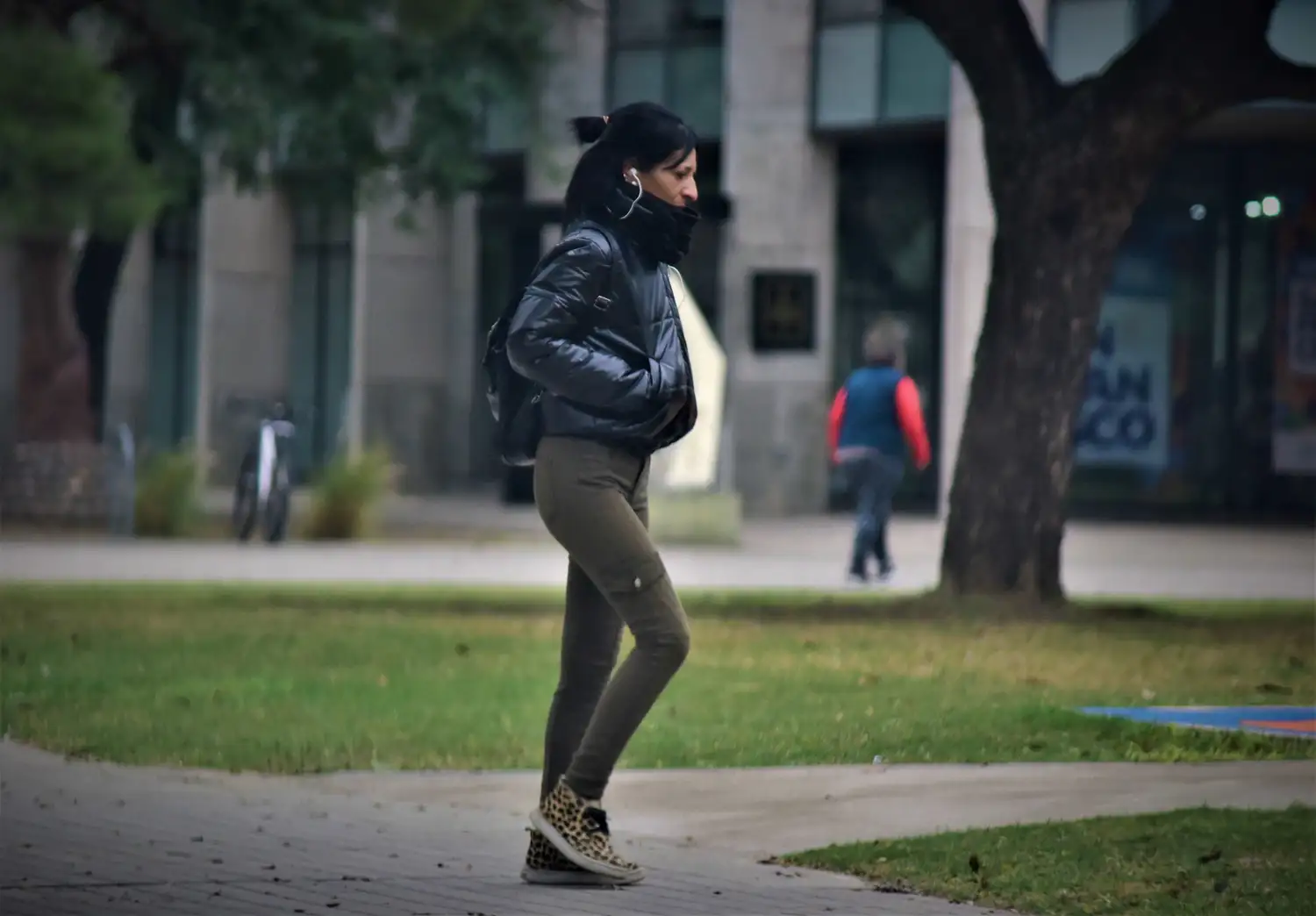 La mañana comenzó con baja temperatura.