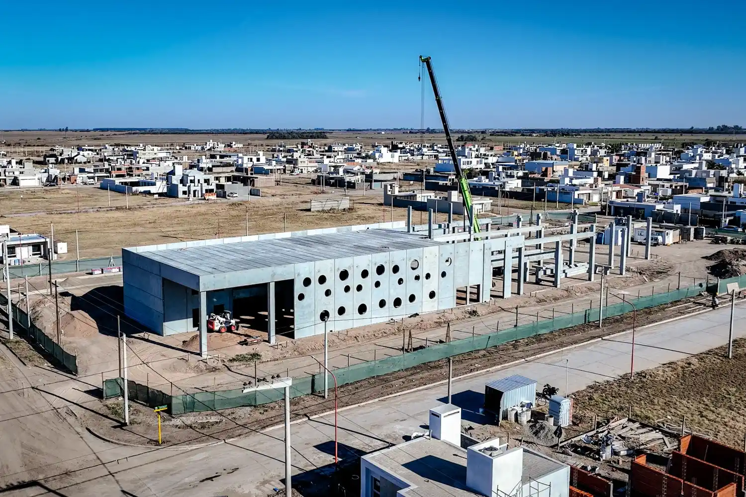 La obra de la Universidad Provincial de Córdoba en Arroyito registra un fuerte avanceLa obra de la Universidad Provincial de Córdoba en Arroyito registra un fuerte avance