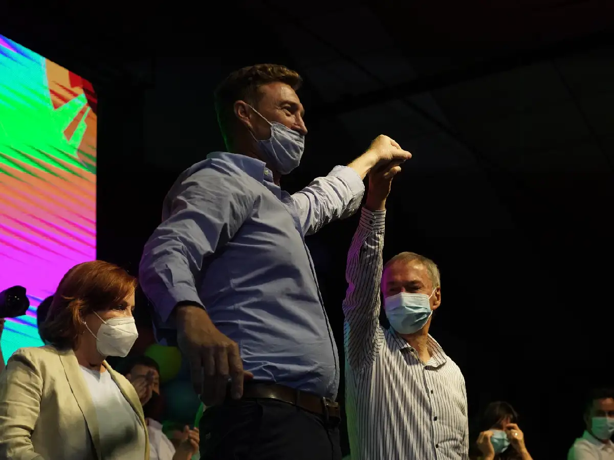 Con críticas a la grieta, retenciones y subsidios, Hacemos por Córdoba pasó por San Francisco
