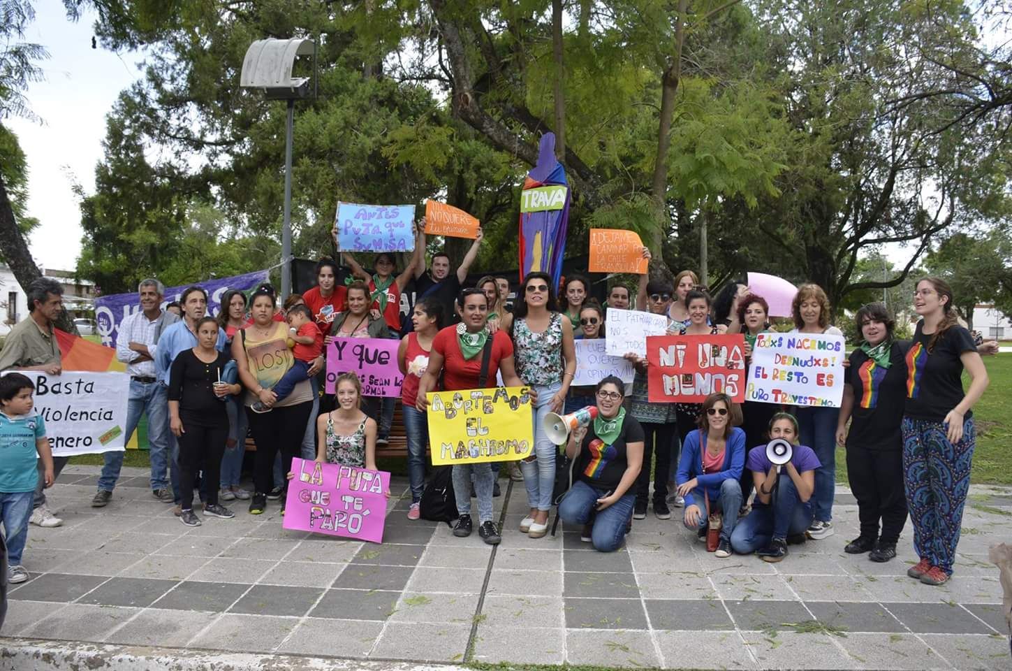 Se llevó a cabo la marcha contra la violencia de género