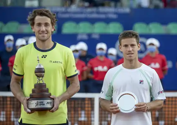 Schwartzman no pudo con Ruud en la definición