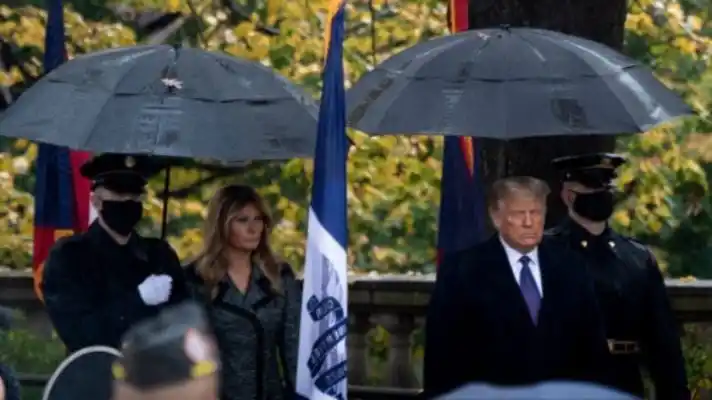 NO ACEPTA LA DERROTA: Donald Trump hace su primera aparición oficial desde que perdió las elecciones