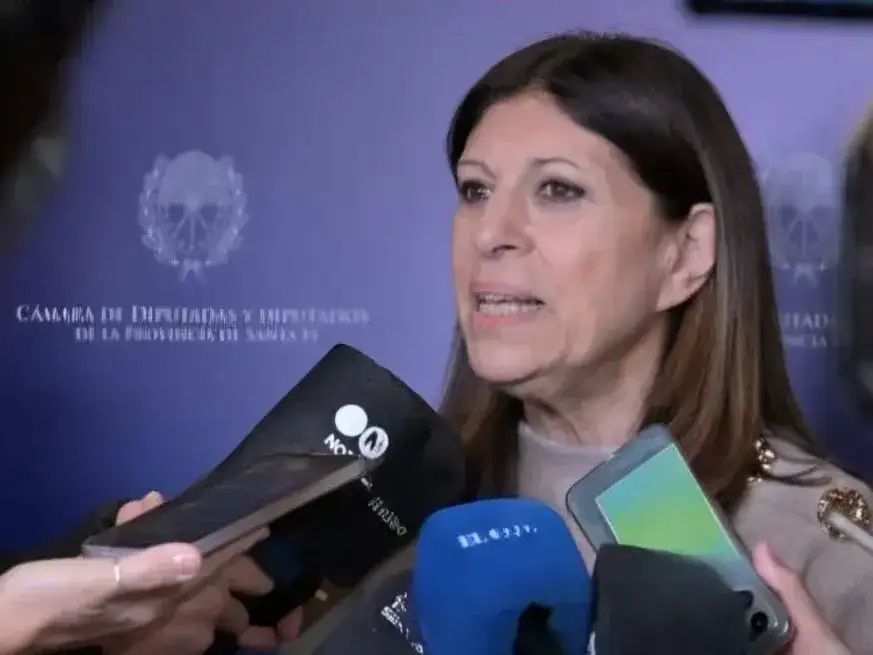 Clara García, presidenta de Diputados.  Foto: Cámara de Diputados.