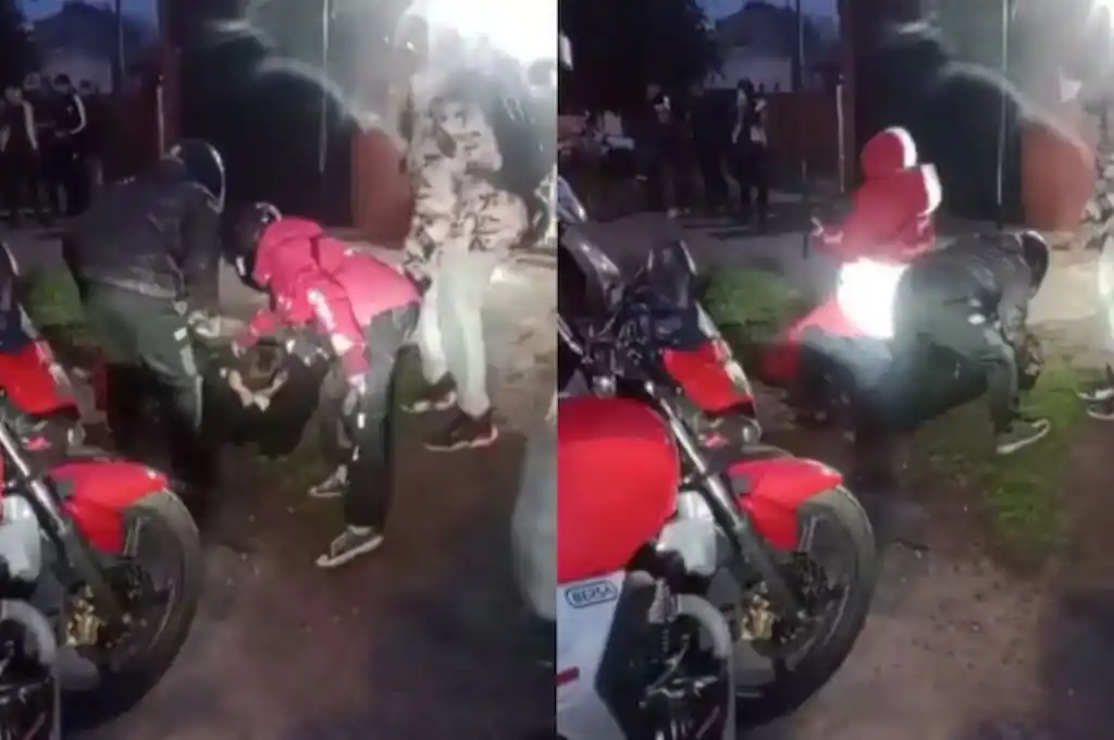 Ladrón atrapado por repartidores