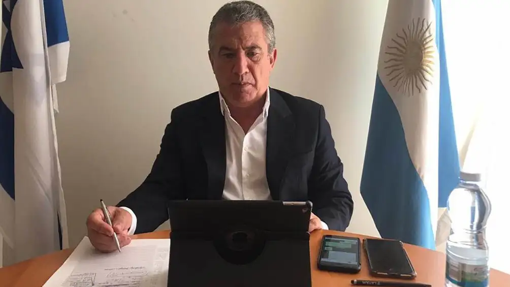 El embajador Urribarri defendió ante autoridades de Israel el voto argentino en la ONU