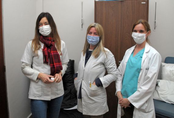 Los "ángeles" del Hospital Santamarina que ayudan a hacer más amable la vida cuando el dolor es inevitable