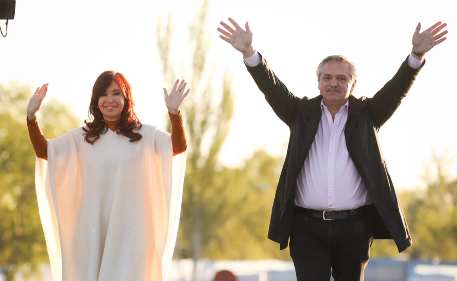 Día de la Lealtad en La Pampa: Acto con Kicillof, algunos intendentes, Alberto Fernández y Cristina Kirchner