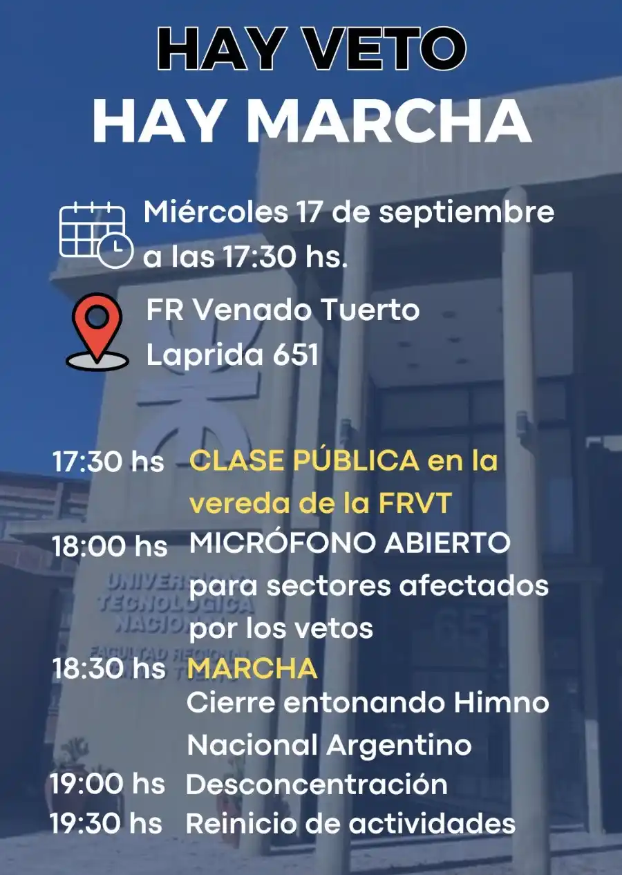 UTN marcha