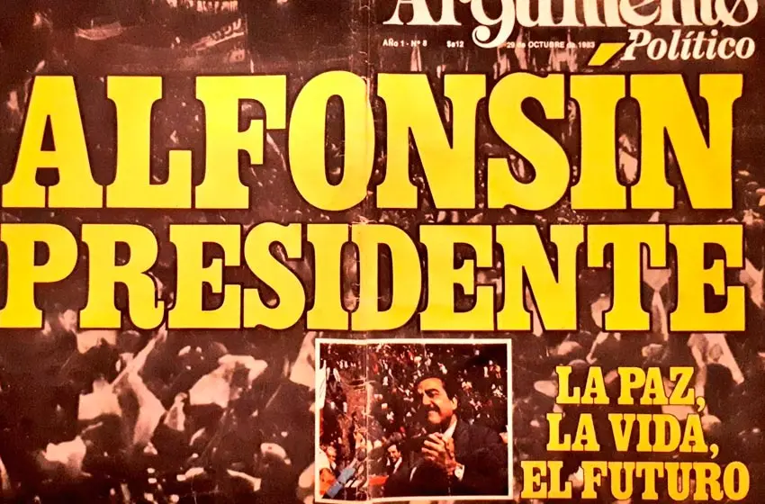 La democracia, viva en la memoria: se cumplen 35 años de las elecciones del ’83