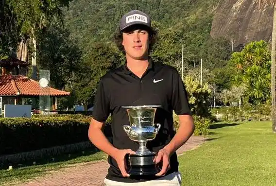 Repetto se consagró en el Amateur Juvenil de Golf de Brasil