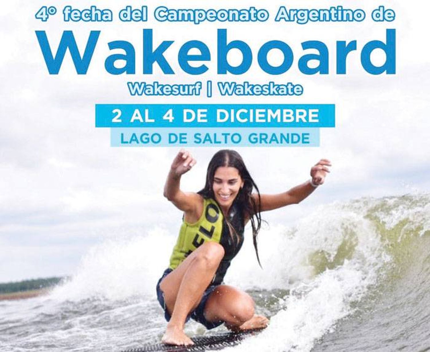 Comienza el Campeonato Argentino de  Wakeboard en el lago de Salto Grande