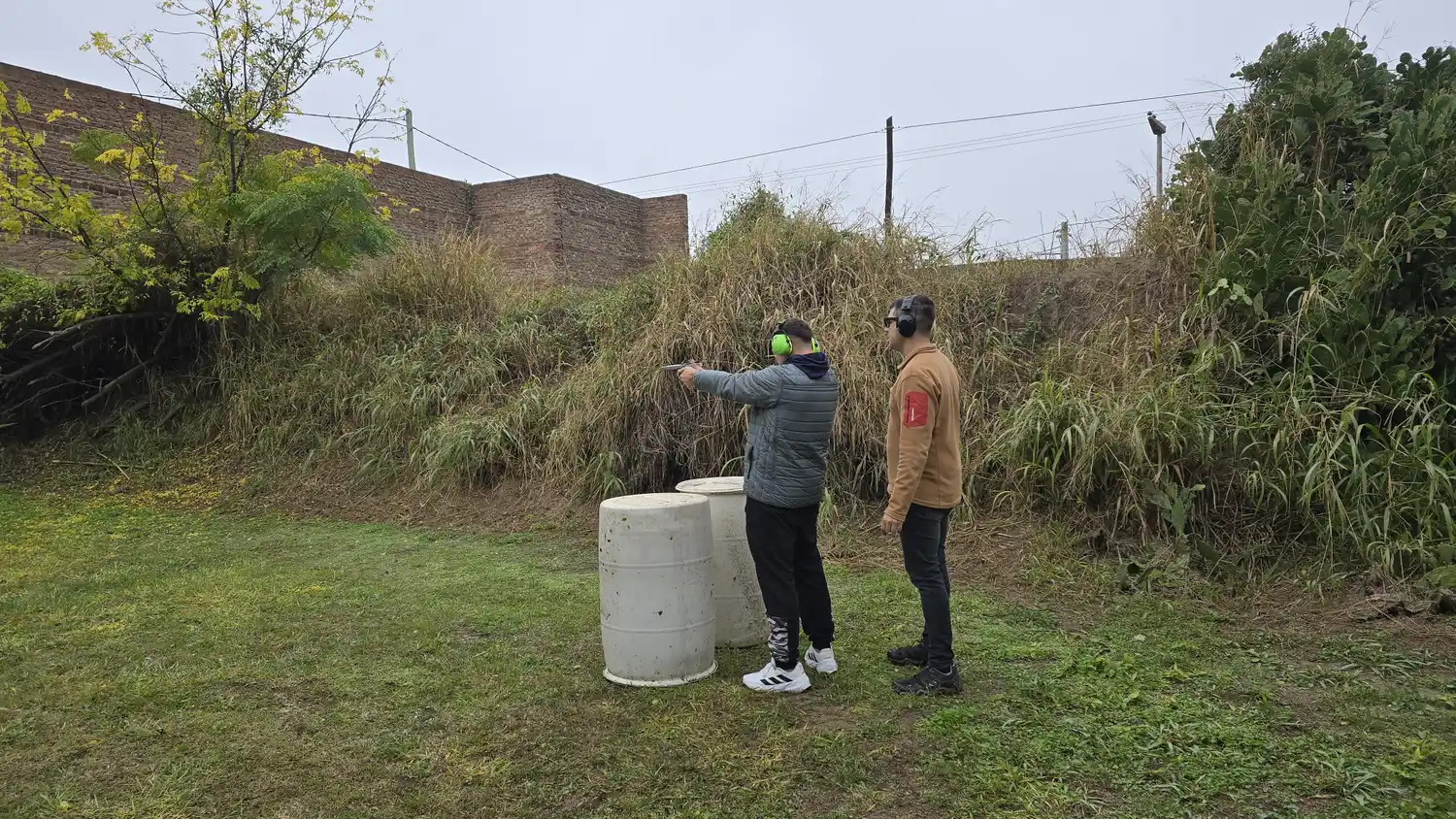 Jose Venturuzzi junto a Ignacio Omedes