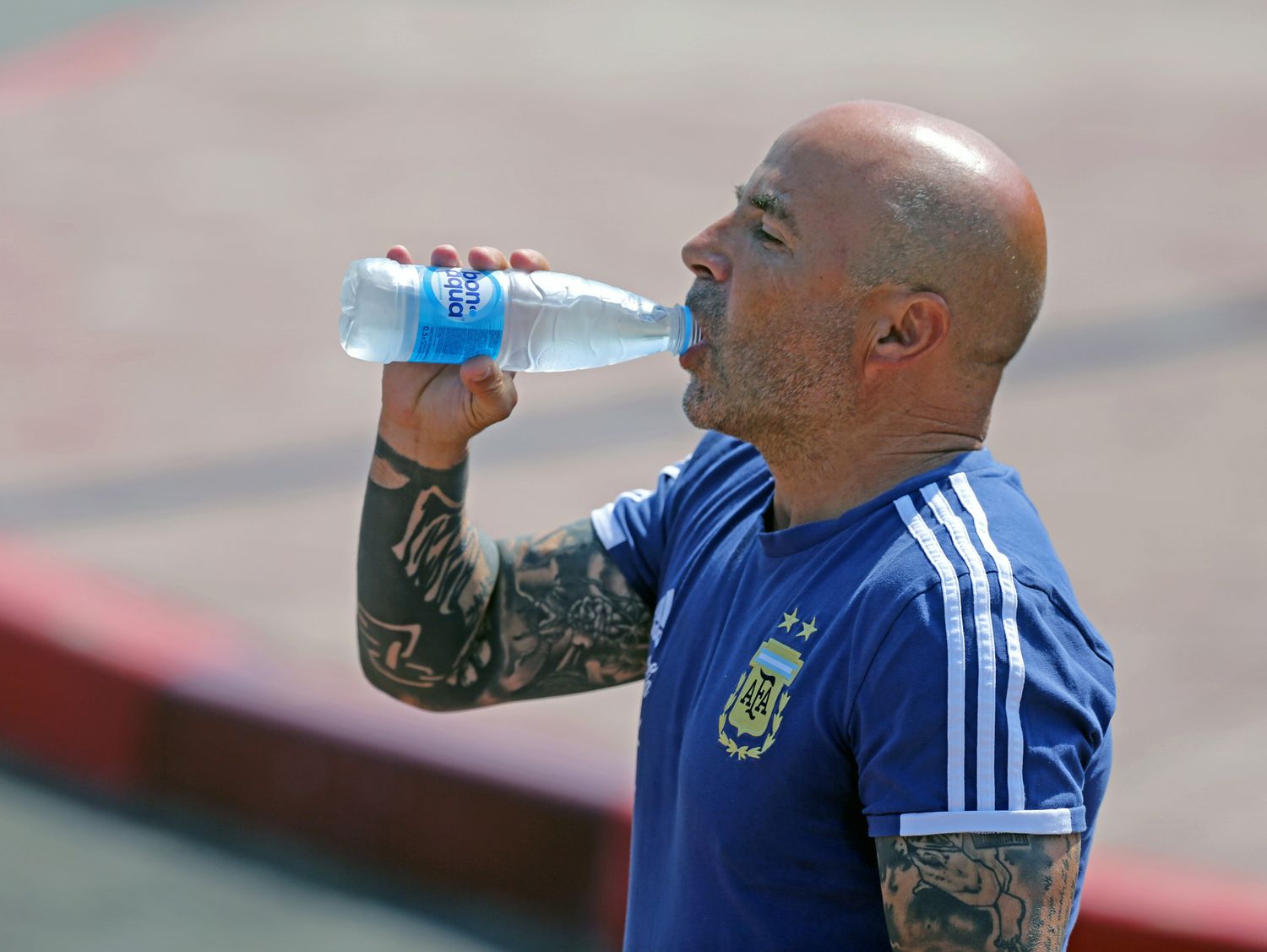 Sampaoli, a Santos