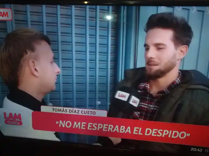 El periodista Tomás Díaz Cueto de La Nación+ fue despedido.