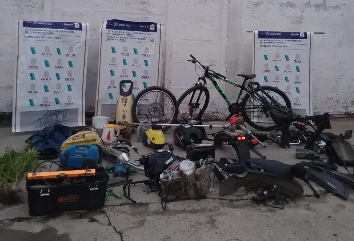 Recuperaron elementos que habían sido robados en diferentes hechos pero los sindicados no quedaron detenidos