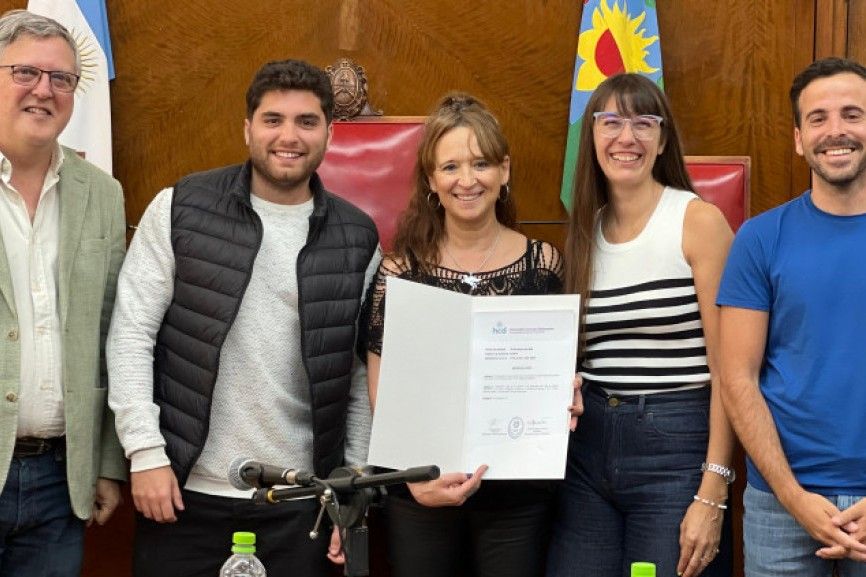 La institución fue reconocida en el Concejo Deliberante por sus 40 años.