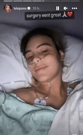 Lele Pons compartió el resultado de su operación. Foto Instagram
