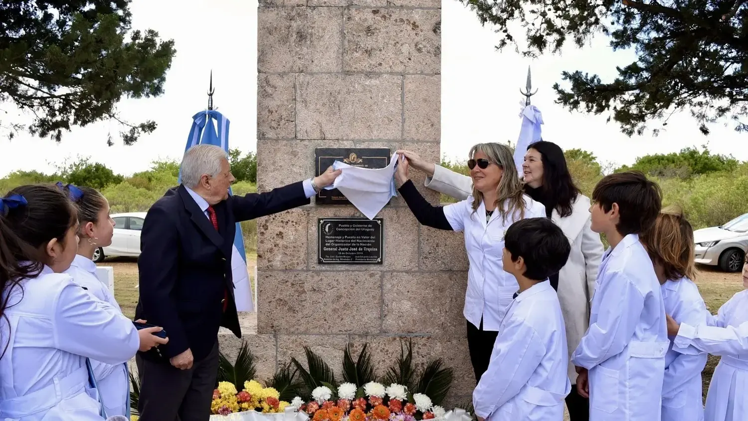 A 225 años de su natalicio, homenajearon a Urquiza en el lugar donde nació