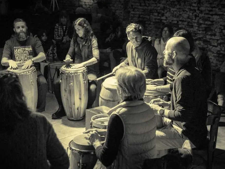 Musikeros hará una presentación de sus talleres de percusión en La Casona