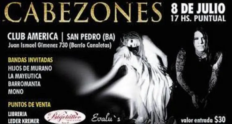 La fuerza de Cabezones, en América
