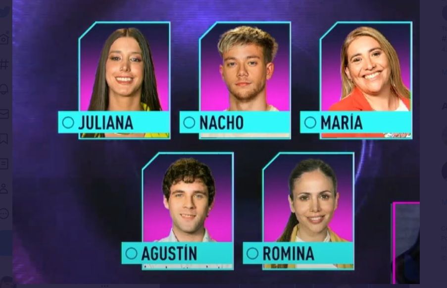 GH 2022: la venadense Juliana vuelve a estar en placa, siendo la más votada de la casa
