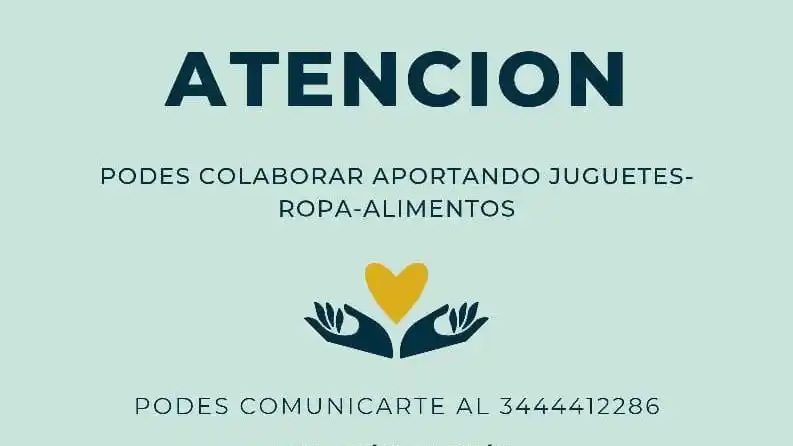 El Ateneo de la Sociedad Rural de Gualeguay lanzó una colecta solidaria para los primeros días de enero