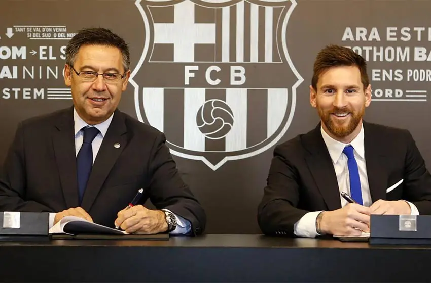 En España aseguran que si Bartomeu renuncia al cargo, Messi podría seguir en Barcelona