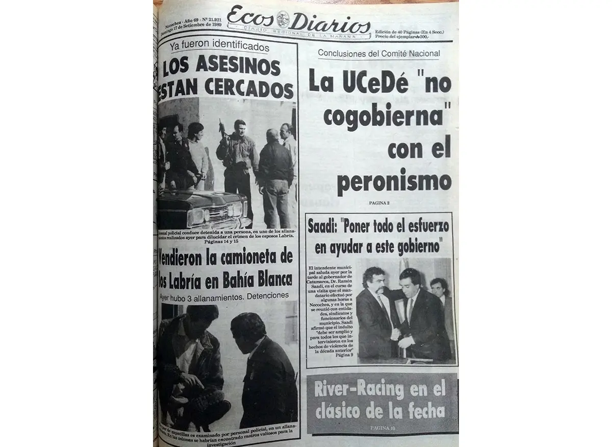 Domingo 17 de septiembre de 1989