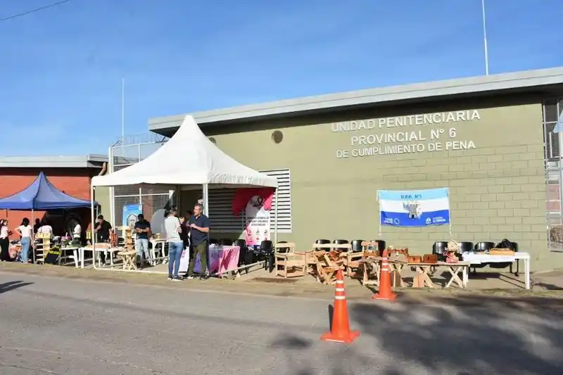 Internos participaron de la 2.ª expo de
productos elaborados en talleres penitenciarios