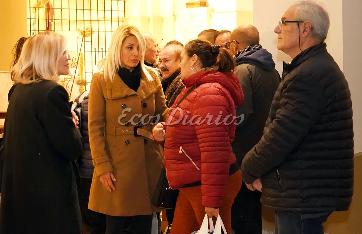 Emotiva. Se realizó una misa para recordar al dirigente político y gremial