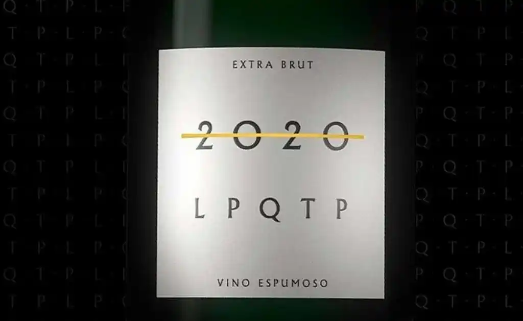 Es viral “LPQTP 2020”, el espumante dedicado al año de la pandemia