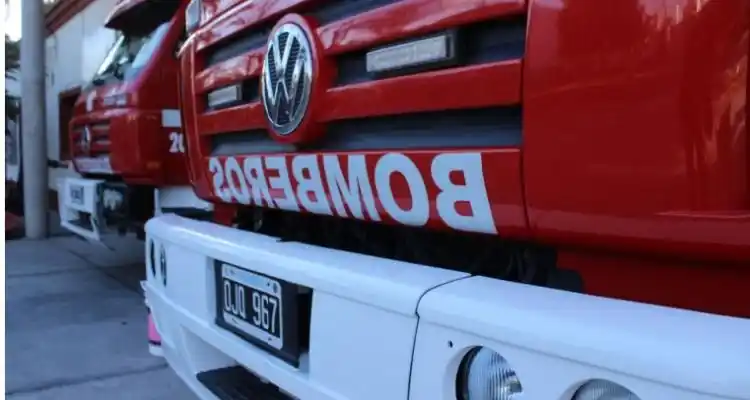Incendio en una vivienda ubicada en Ituzaingo al 1200