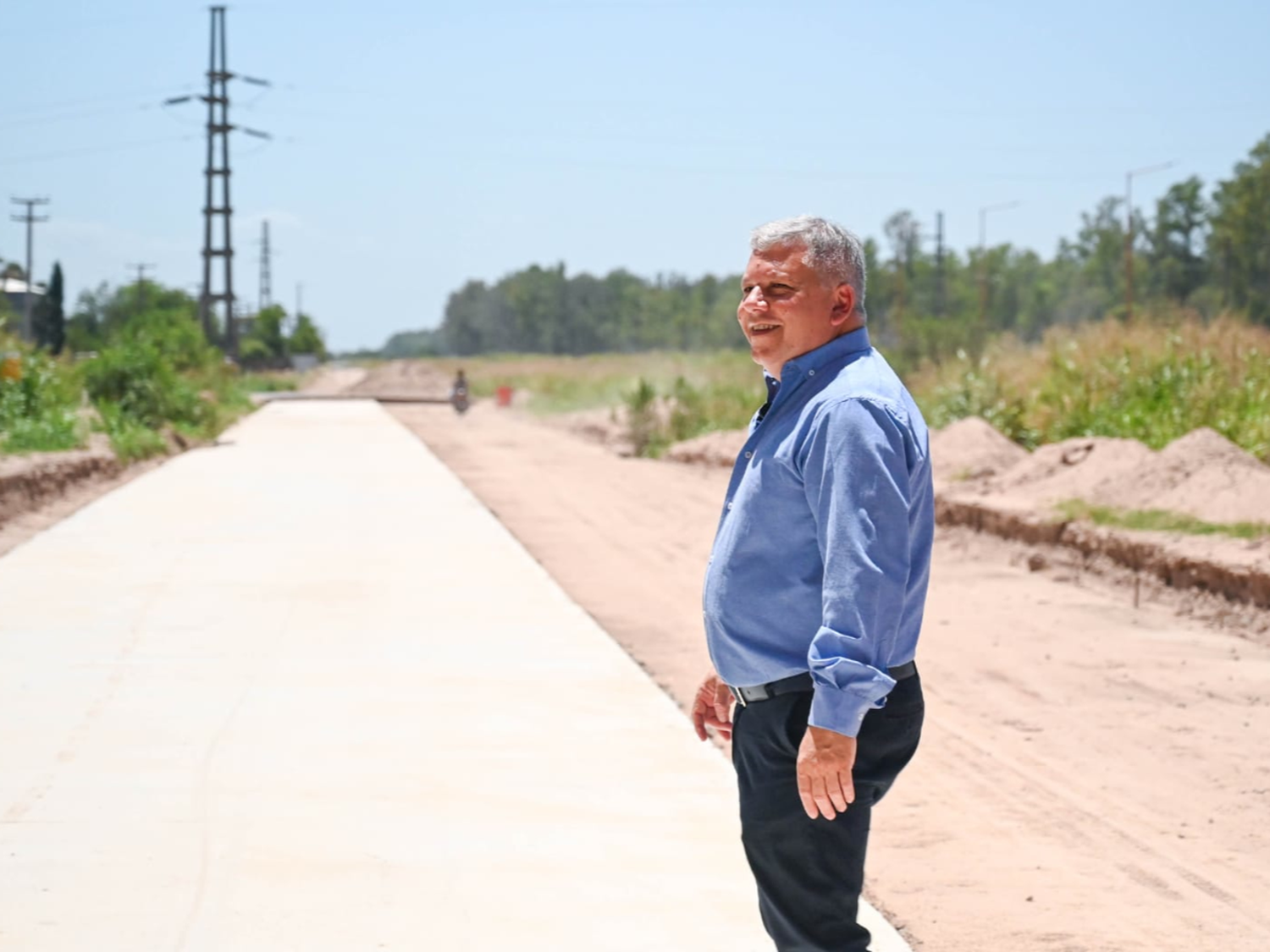 Benedetti gestionó obra para descomprimir el ingreso del tránsito pesado a la ciudad