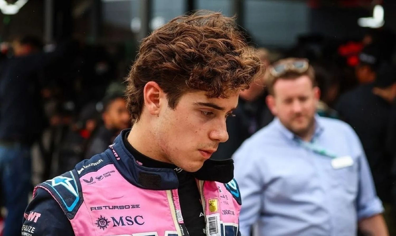 Colapinto no pudo avanzar en la Qualy Sprint y largará desde el fondo