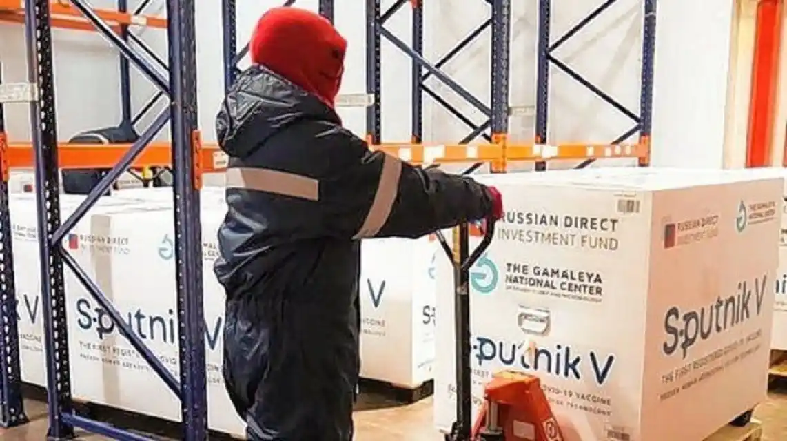 Comenzó la distribución de las vacunas Sputnik a todas las provincias