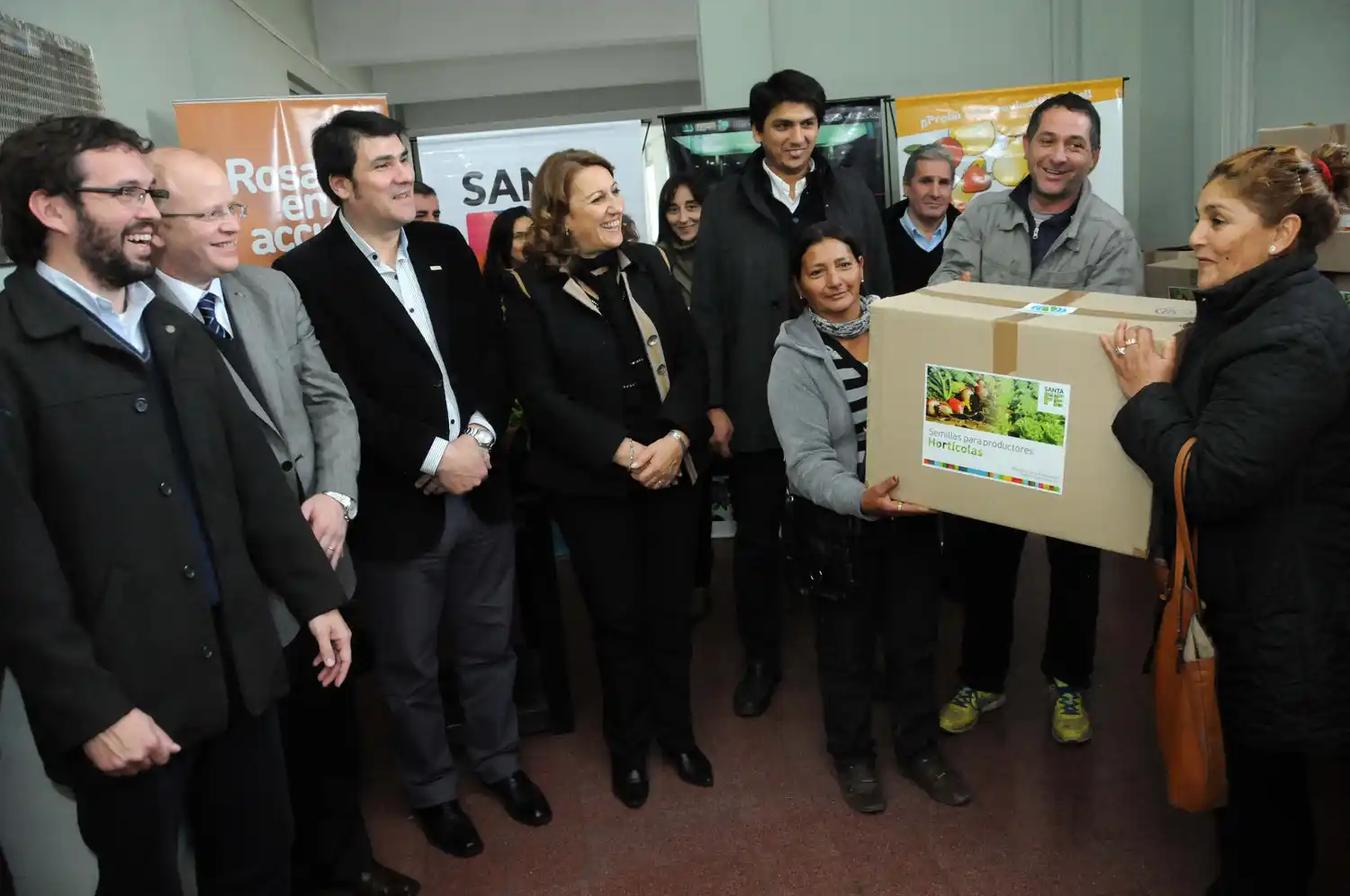 Quinteros de Rosario recibieron asistencia