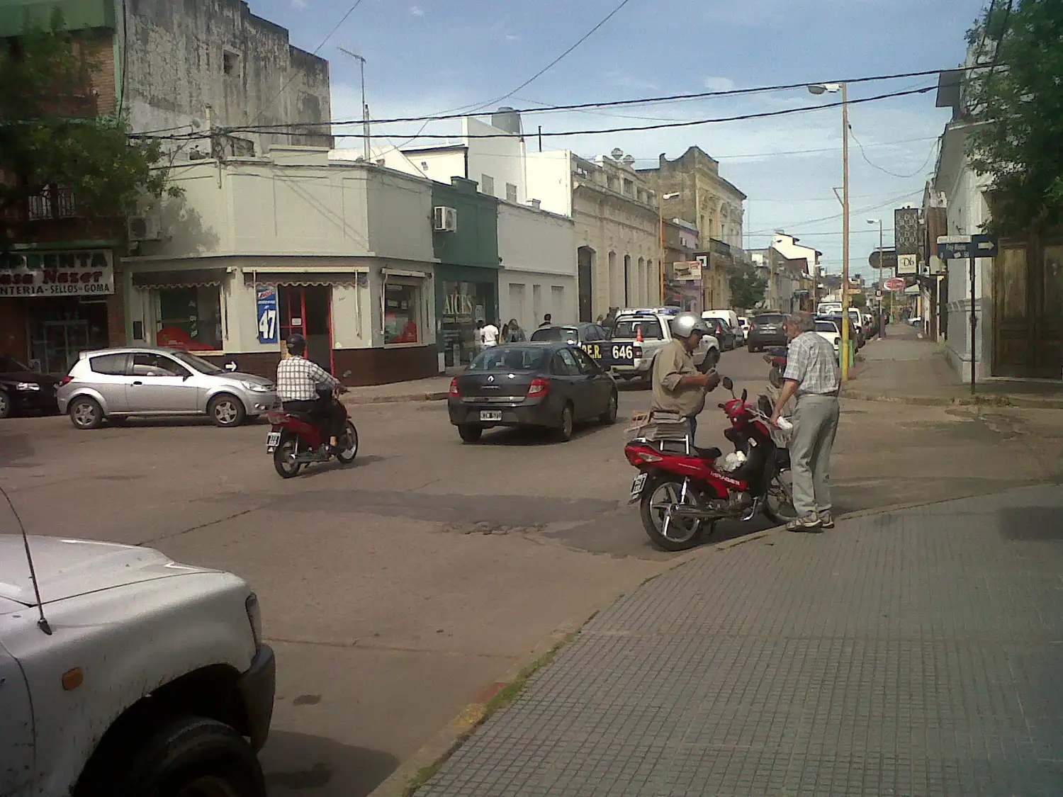 Veinticuatro grados menos en Gualeguaychú