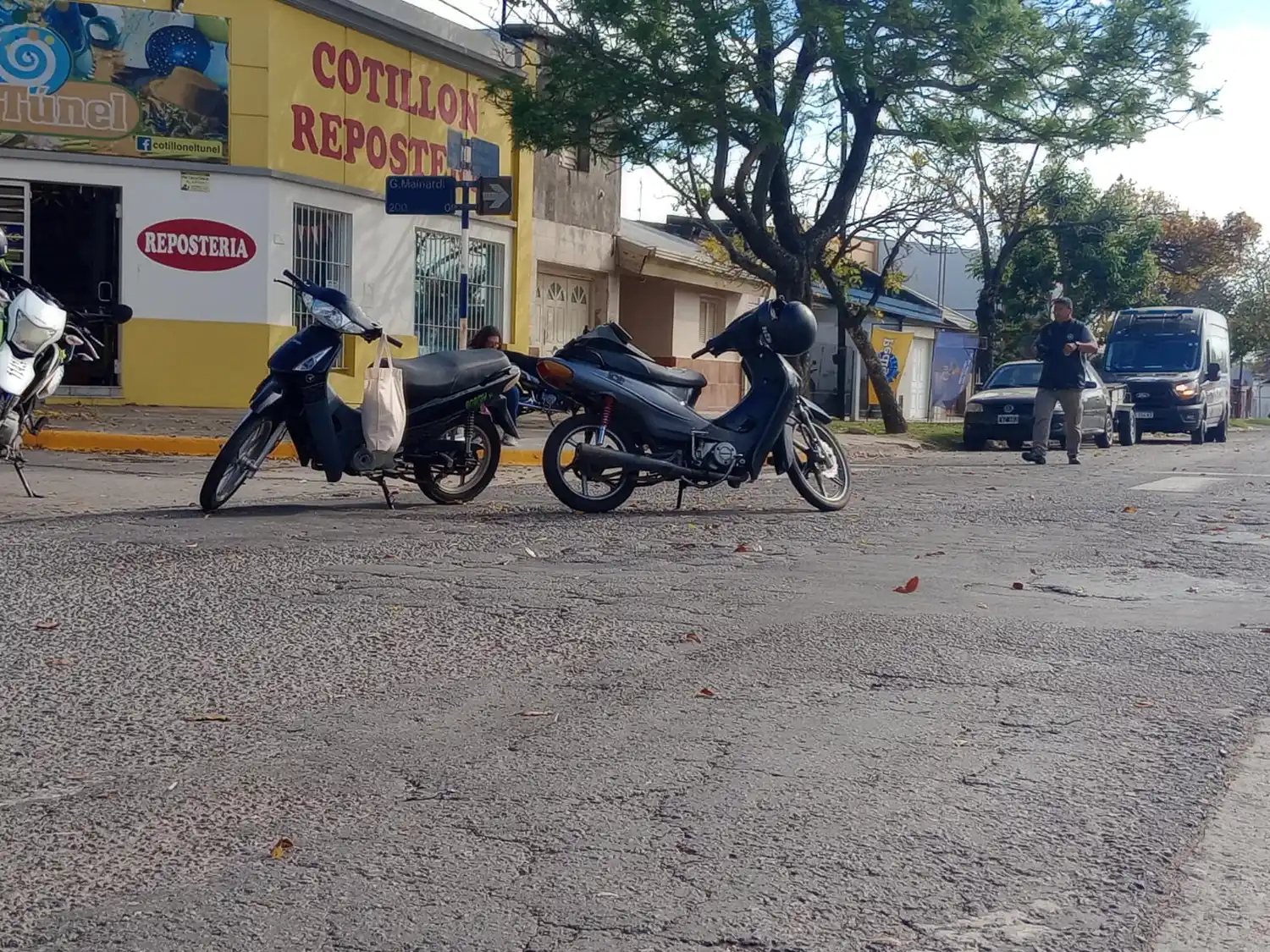 Accidente de miércoles: una de las conductoras fue trasladada al hospital