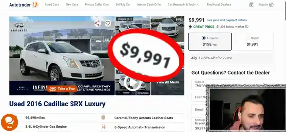 Autos usados: qué te comprás con 10 mil dólares en Argentina y en Estados Unidos, según un youtuber