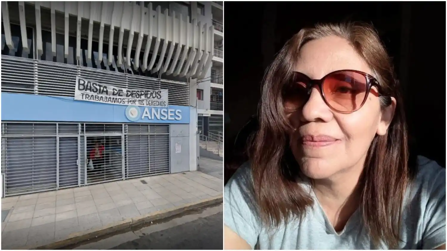 Viviana Gómez advirtió la situación al concurrir a la sede de ANSES en San Martín.