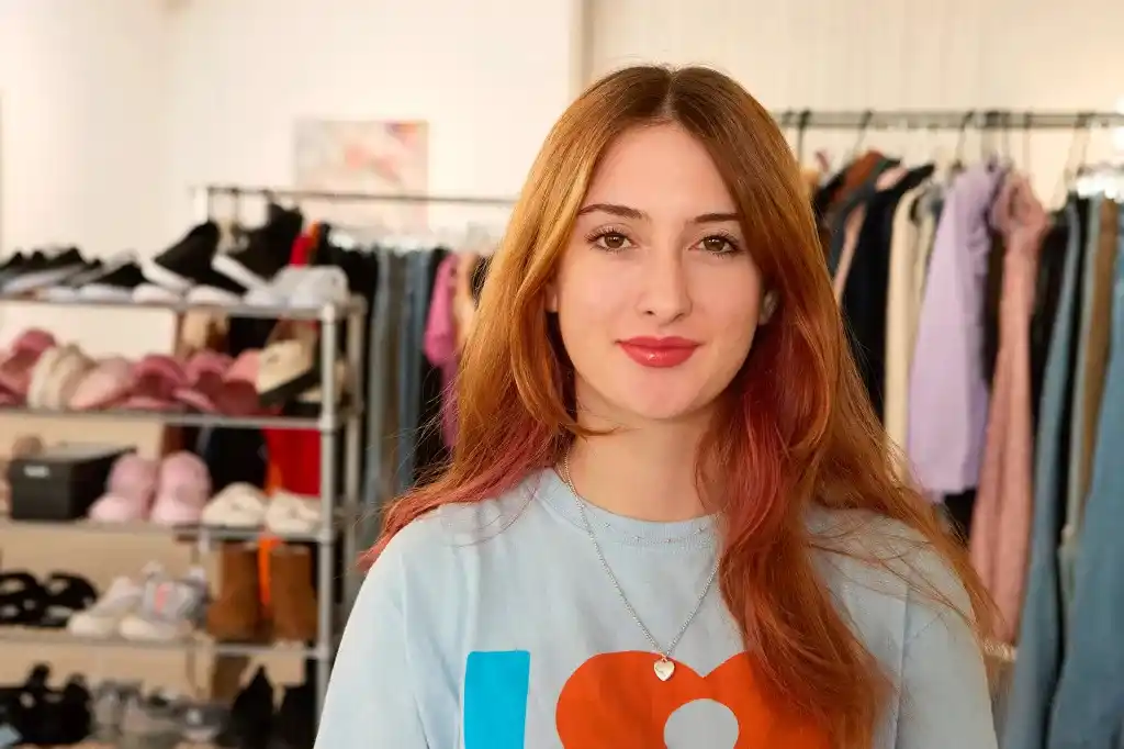 Avery Colvert, una joven de 14 años que fue reconocida por la revista Time con el Premio TIME100 Impact.