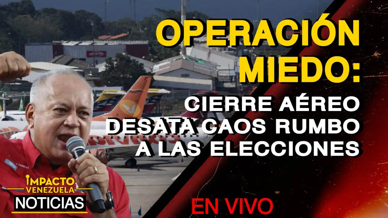 OPERACIÓN MIEDO: cierre aéreo desata caos rumbo a las elecciones – VIDEO