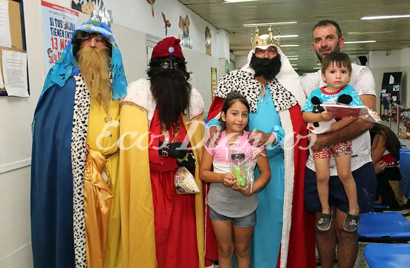 Los Reyes Magos repartieron regalos y alegría
