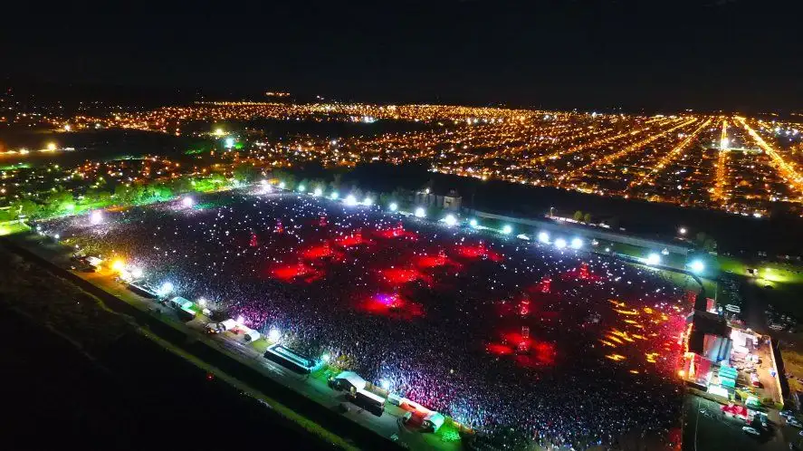 Indio Solari en Tandil: 12 de marzo de 2016.