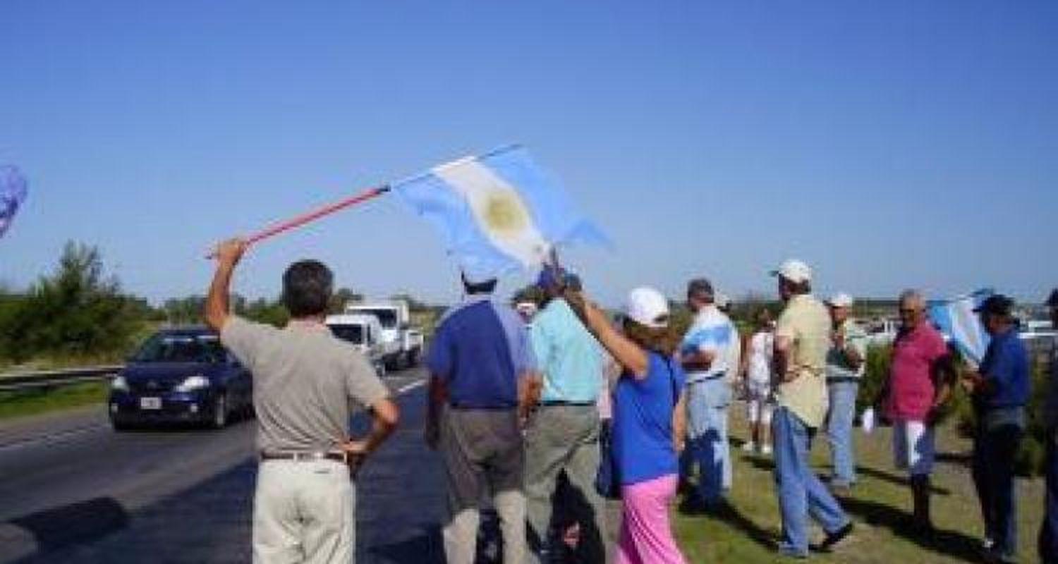 El campo celebra el bicentenario en la ruta
