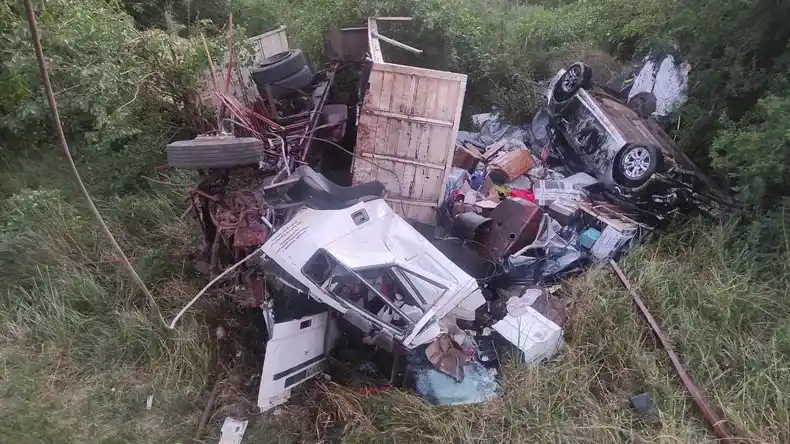 Un camionero murió tras caer desde puente en el complejo Zárate Brazo Largo